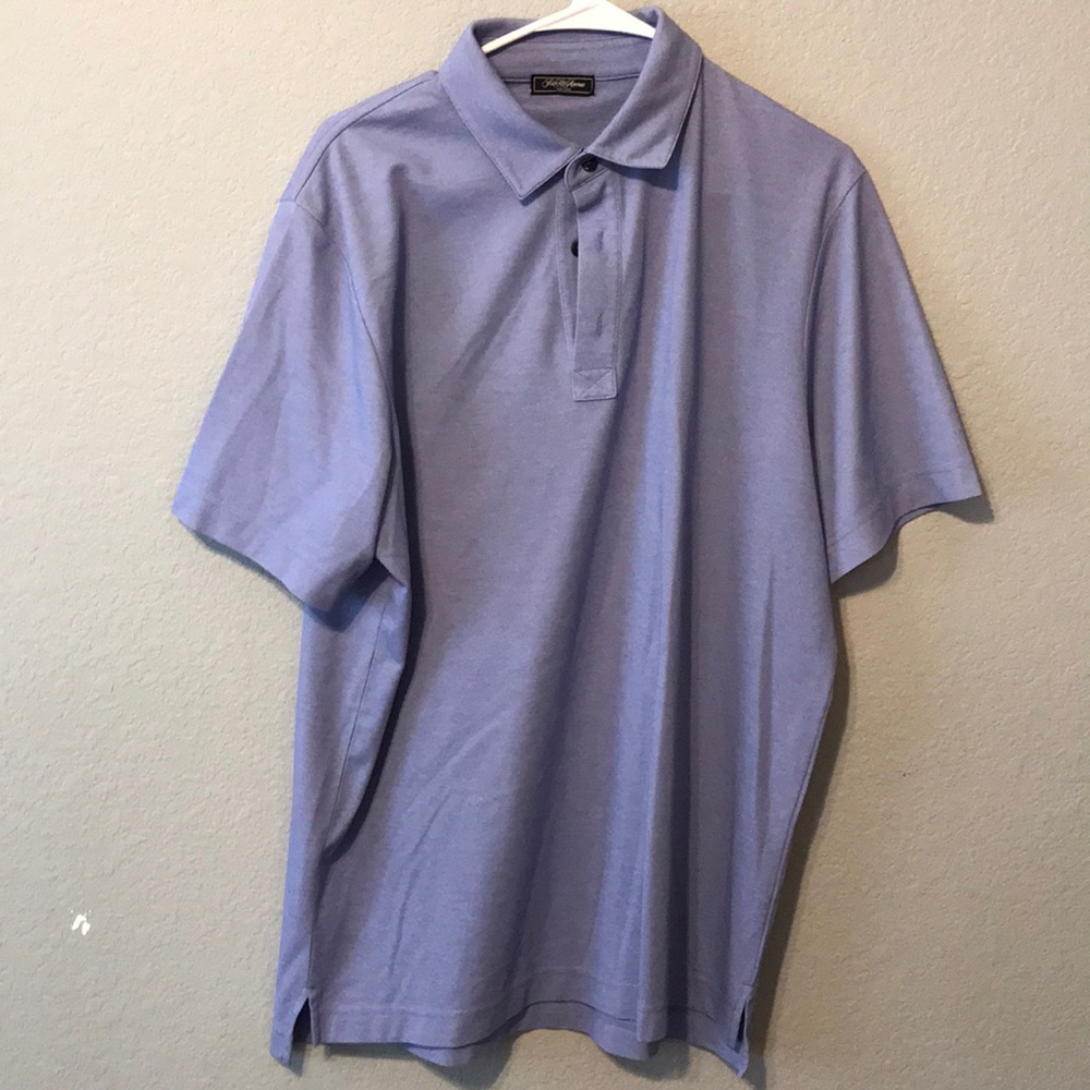 Saks Fifth Avenue Short Sleeve Polo